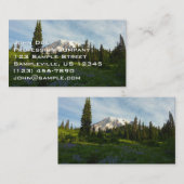 Rainier Morning Light Visitekaartje (Voorkant / Achterkant)