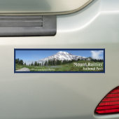 Rainier Panorama koppelen met tekst Bumpersticker (Op auto)