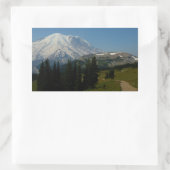 Rainier uit de Sourdegh Ridge Trail Rechthoekige Sticker (Tas)