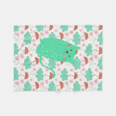 Raining Cats Fleece Deken (Voorkant (Horizontaal))