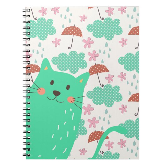 Raining Cats Notitieboek (Voorkant)