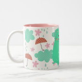 Raining Cats Tweekleurige Koffiemok (Links)