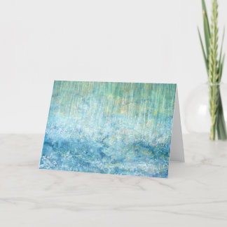 Raining Cats Wenskaart van Iris Grace Painting Bedankkaart