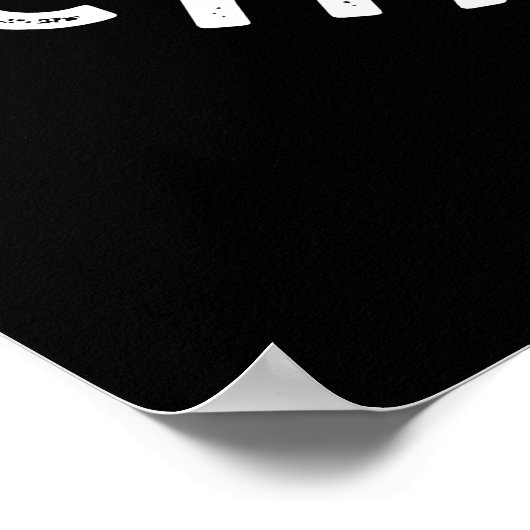 Raining Champ Grappig weer Regen Cloud Pun Dark BG Poster (Hoek)