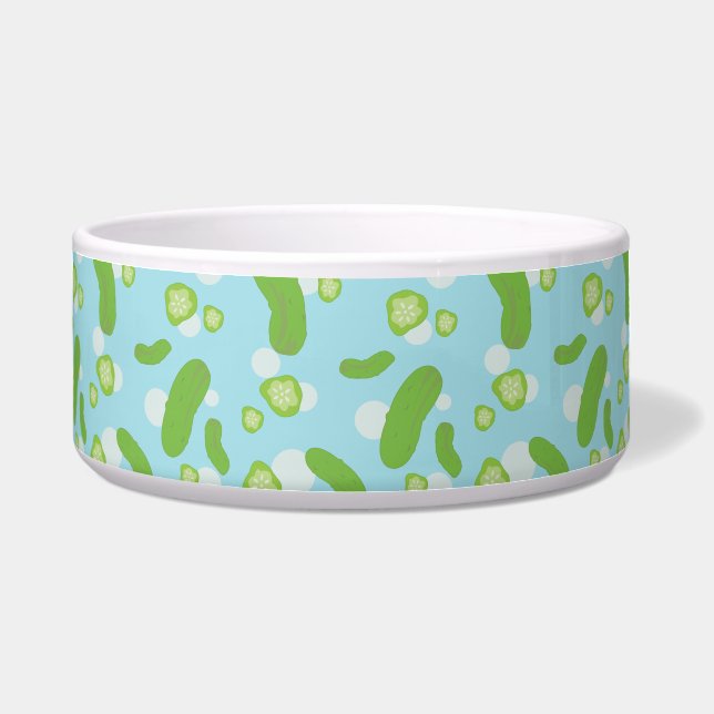 Raining Pickles Pet Bowl Voerbakje (Voorkant)