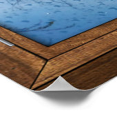 Raining Sunshine Window Lijst Poster (Hoek)