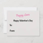 Rain's Love - Weimaraner Chien Valentine - Carte P (Dos)