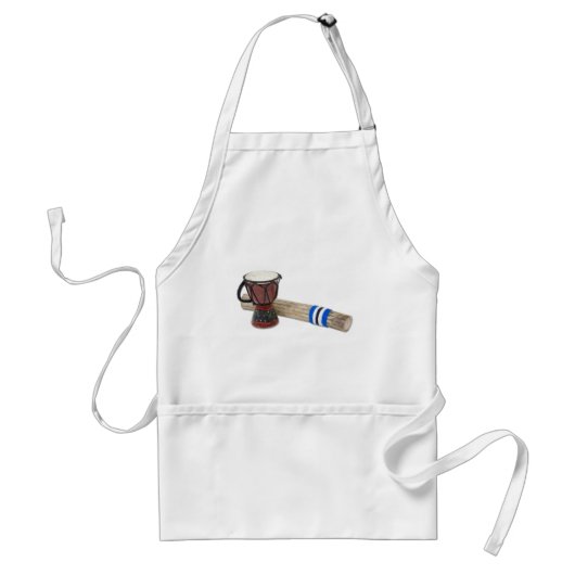 RainstickDrum Standaard Schort (Voorkant)