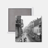 Rainswept Royal Street French Quarter Magnet (Recto/Verso)