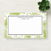 Rainwoud Patroon met groene palmen Post-it® Notes (Kantoor)