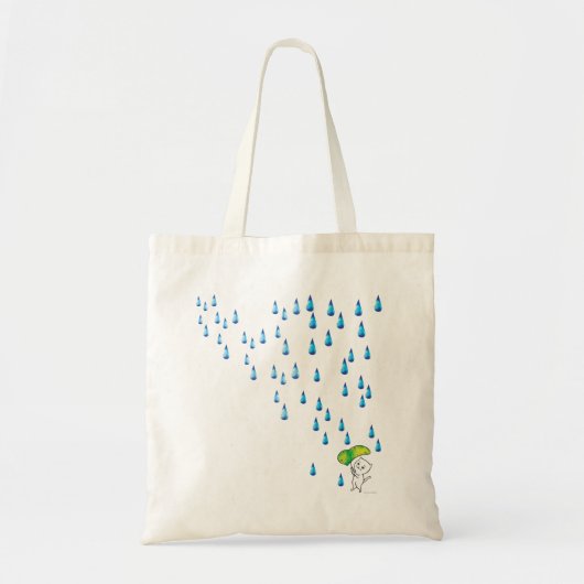 Rainy Cat Toto Bag Tote Bag (Voorkant)