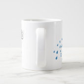 Rainy Day 20 oz Coffee-Mok Extra Grote Mok (Achterkant)
