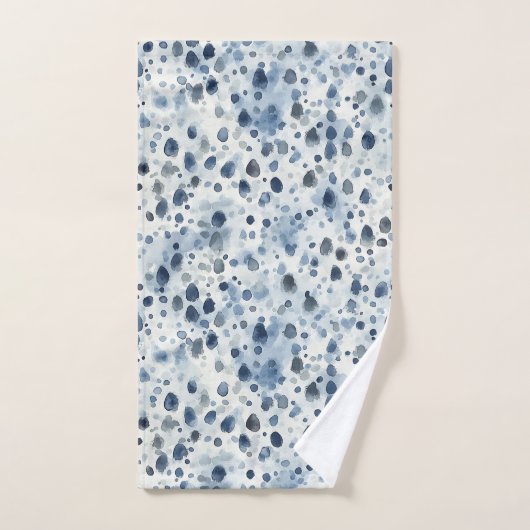 Rainy Day Blue (Serviette à main)