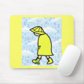 Rainy Day Boy Mousepad Muismat (Met muis)