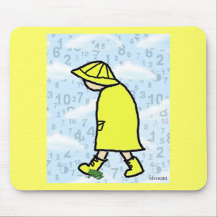 Rainy Day Boy Mousepad Muismat