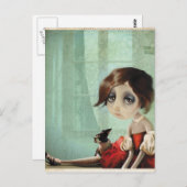 Rainy day briefkaart (Voorkant / Achterkant)