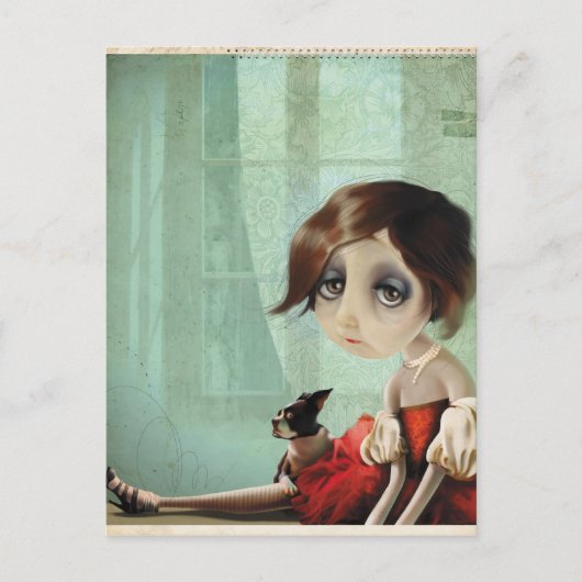 Rainy day briefkaart (Voorkant)