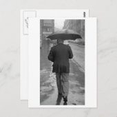 Rainy day briefkaart (Voorkant / Achterkant)