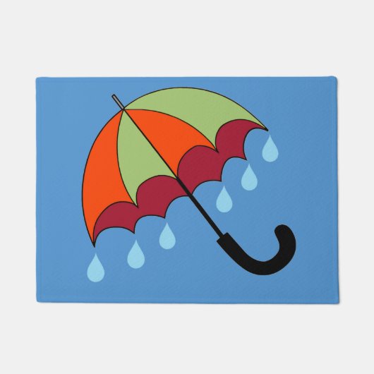 Rainy Day Deurmat (Voorkant)