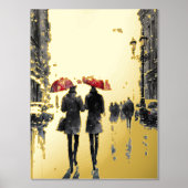 Rainy Day Folie Afdrukken (Voorkant)