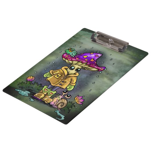 Rainy Day Friends Klembord (Gekanteld)