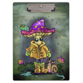 Rainy Day Friends Klembord (Voorkant)