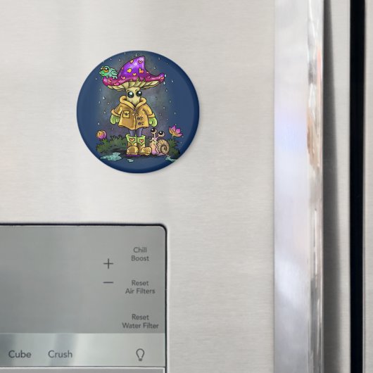 Rainy Day Friends Magneet (Insitu (Koelkast))