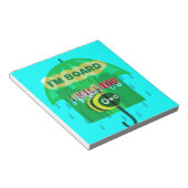 Rainy Day Fun: Het perspectief van een bij. "Ik be Notitieblok (Schuin)