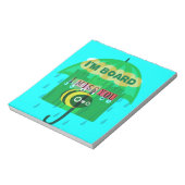 Rainy Day Fun: Het perspectief van een bij. "Ik be Notitieblok (Gedraaid)