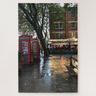 Rainy Day in Clerkenwell, Londen, Verenigd Koninkr Legpuzzel