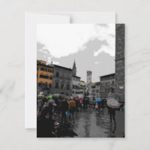 Rainy Day in Florence Italië