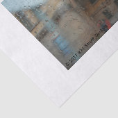 Rainy Day in Frankfurt 2015 Tissuepapier (Detail)