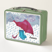 Rainy Day Metal Lunchbox (Voorkant)