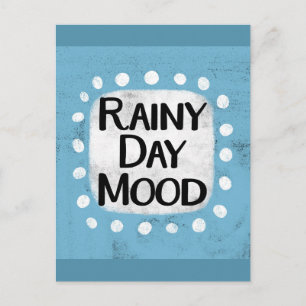 Rainy Day Mood Briefkaart