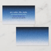 Rainy Day Ombre Custom Visitekaartje (Voorkant / Achterkant)