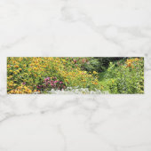 Rainy Day Pathway! Waterfles Etiket (Enkel label)