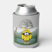 Rainy Day Penguin Thunder_Cove Blikjeskoeler (Blikje Voorkant)