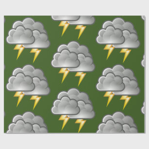 Rainy Day Penguin Thunder_Cove Cadeaupapier