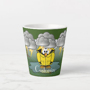 Rainy Day Penguin Thunder_Cove Latte Mok