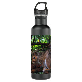 Rainy Day Squirrel Liberty Bottle Waterfles