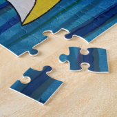 Rainy Day Teddy Puzzle Legpuzzel (Zijkant)
