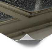 Rainy Day View sur Big Ben - Poster Londres (Coin)