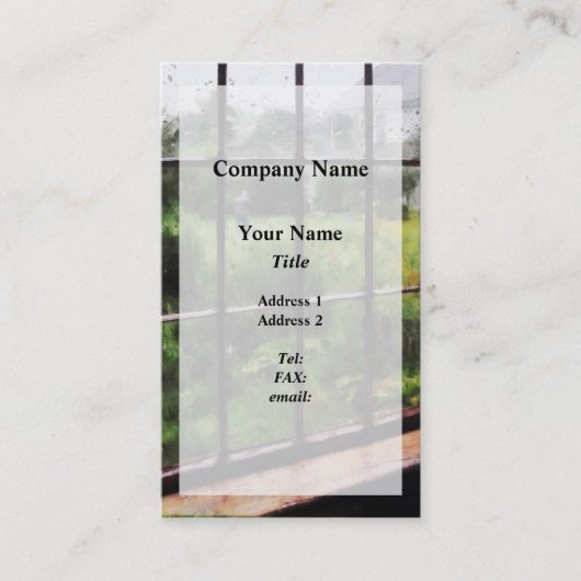 Rainy Day Visitekaartje (Voorkant)