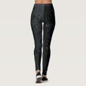Rainy Day Wet Drops Leggings - Design unique (Dos)