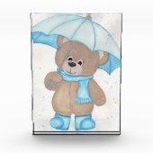 Rainy Daze Teddy Bear Fotoblokken (Voorkant)