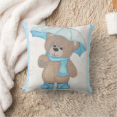 Rainy Daze Teddy Bear Kussen (Deken)