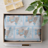 Rainy Daze Teddy Bear Tissuepapier (Geschenk)