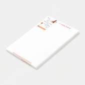 "Rainy Golf Day" Post-it® Notes (Schuin)