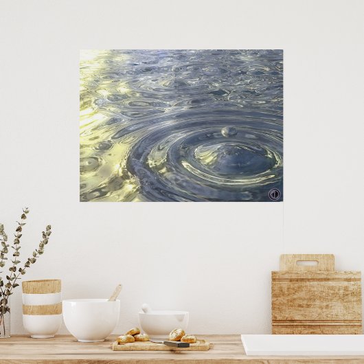 Rainy middag poster (Keuken)