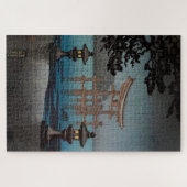 Rainy Miyajima door Tsuchiya Koitsu Legpuzzel (Horizontaal)